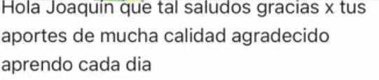 Captura de feedback real en Instagram